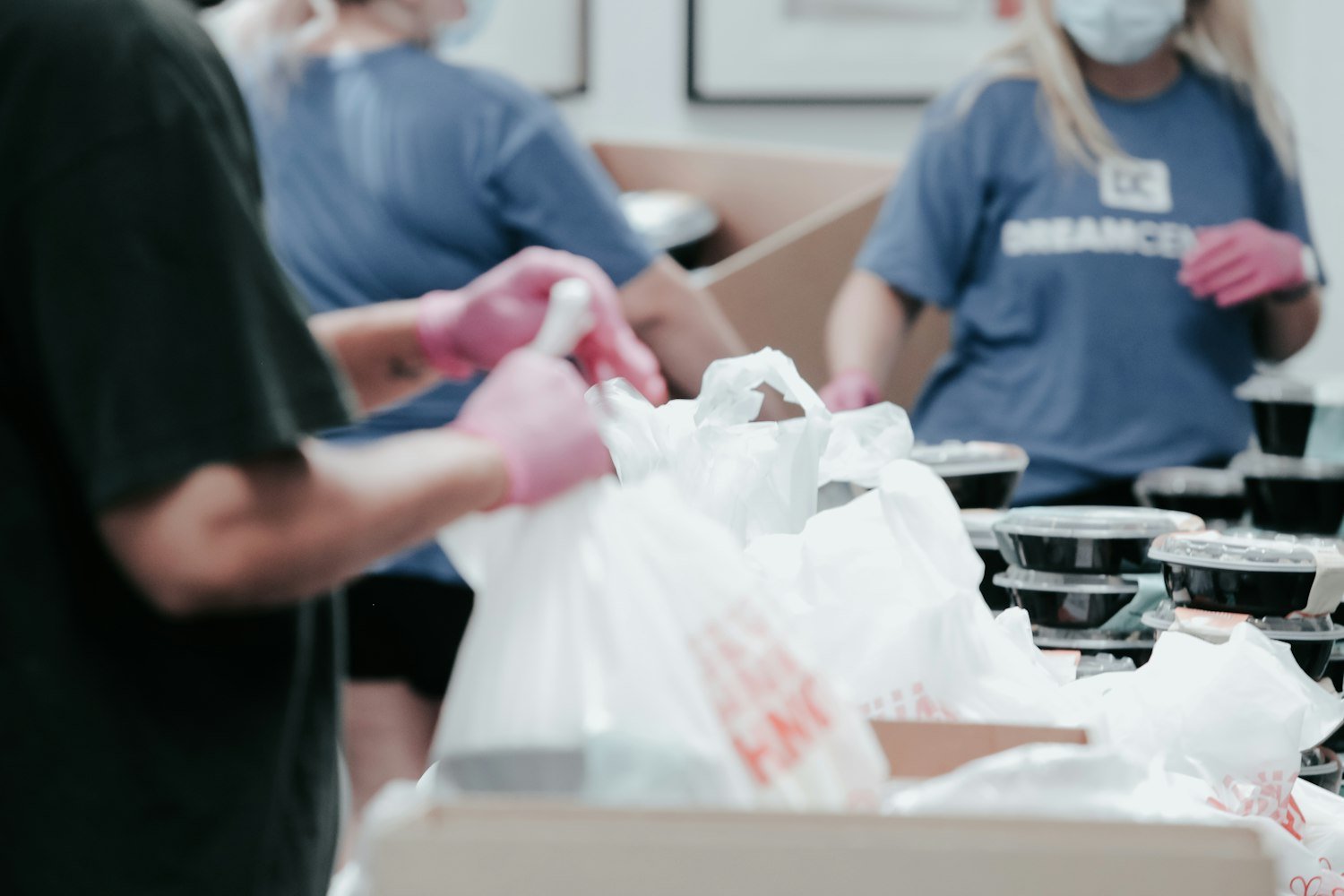 Stock supplies photograph illustrating a sample community role